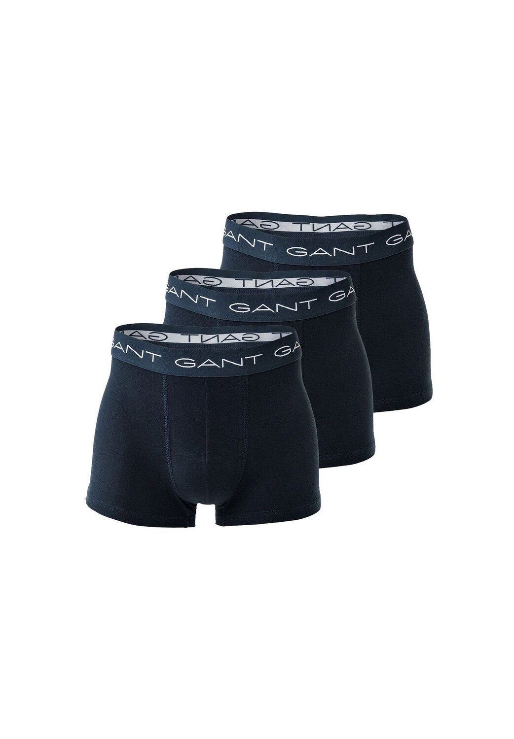 

Мужские боксеры, 3 шт., плавки, хлопок стрейч GANT, цвет Marine