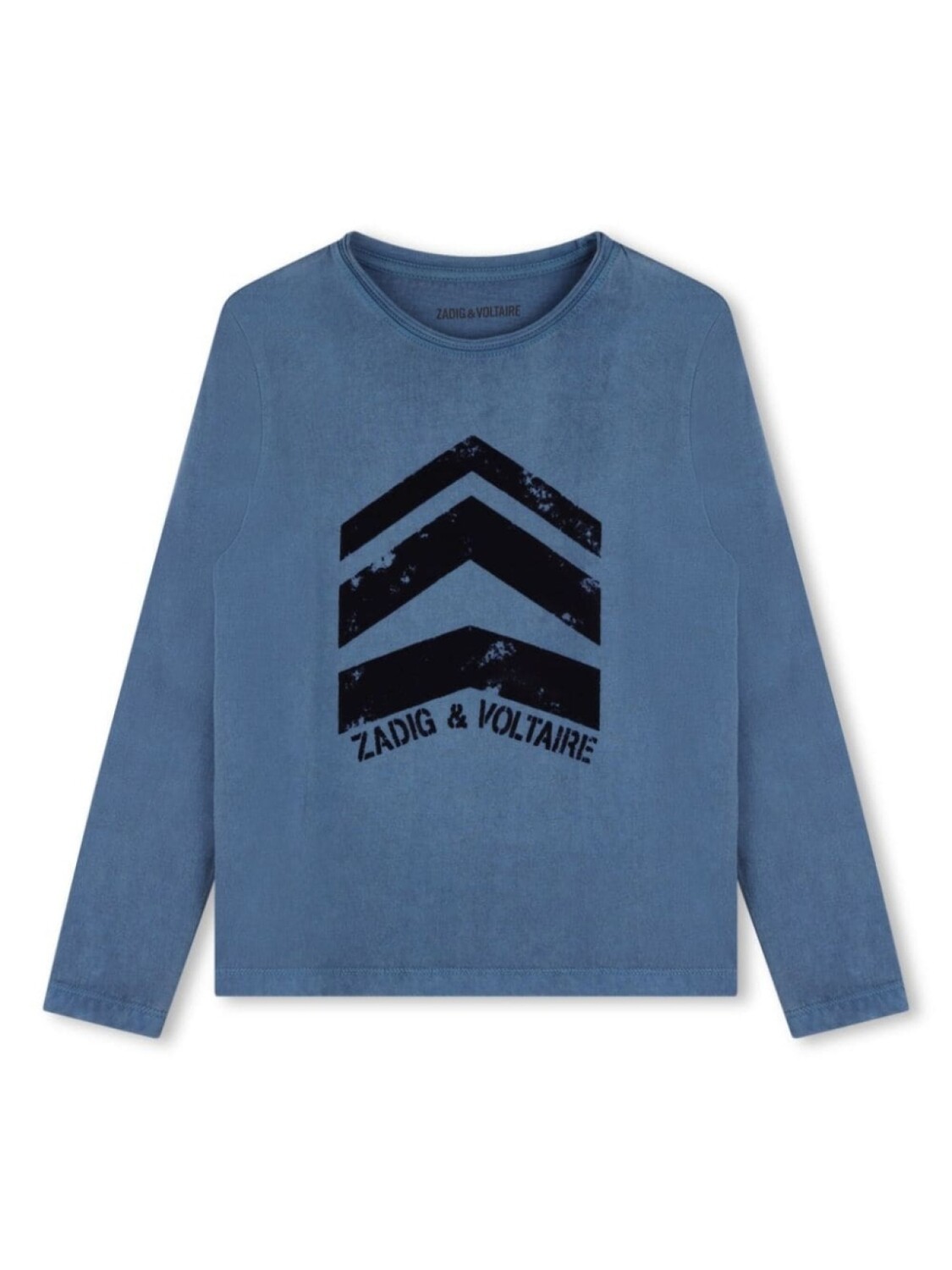 

Детский свитер с логотипом Zadig & Voltaire Zadig & Voltaire Kids, синий