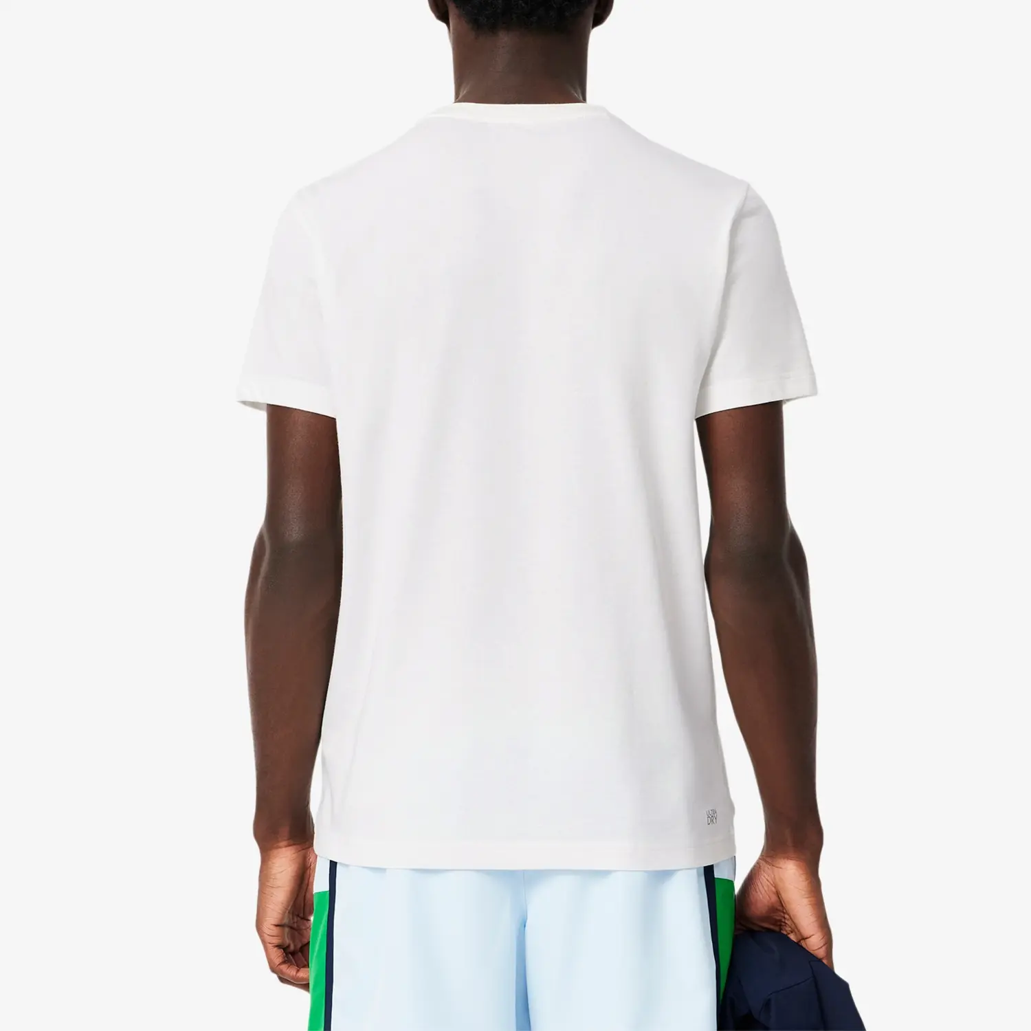 Ультрасухая футболка с принтом LACOSTE, белый — фото 4