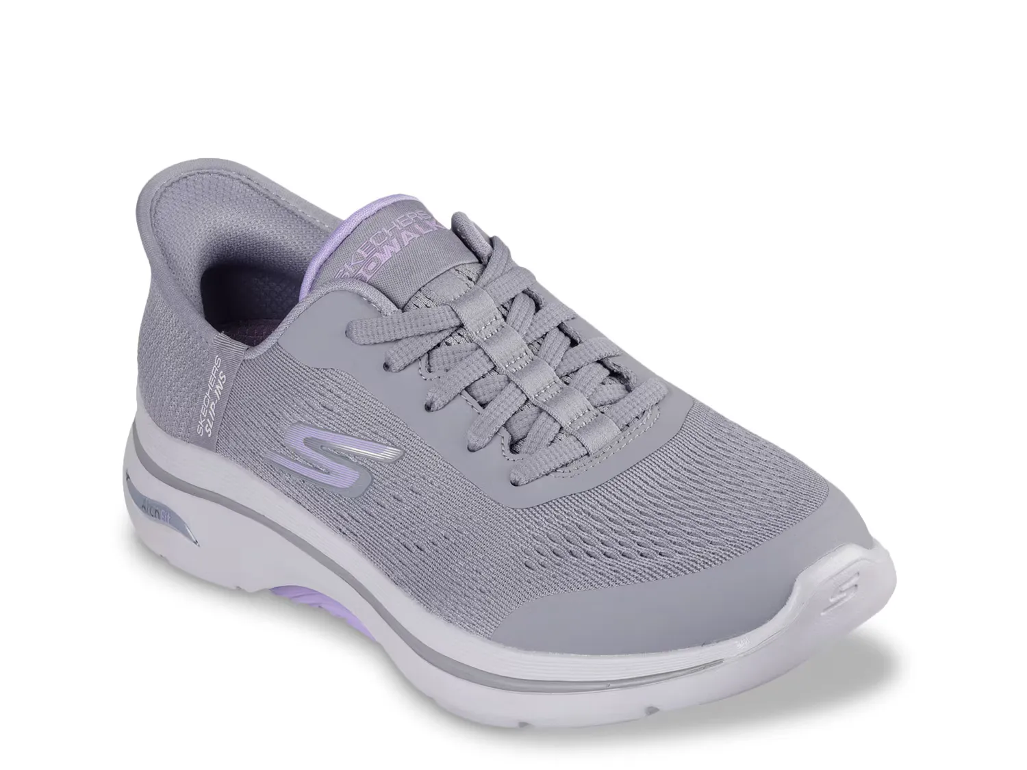 

Кроссовки Hands Free Slip-Ins GO WALK Arch Fit 2.0 Valencia Sneaker Skechers, серый/белый