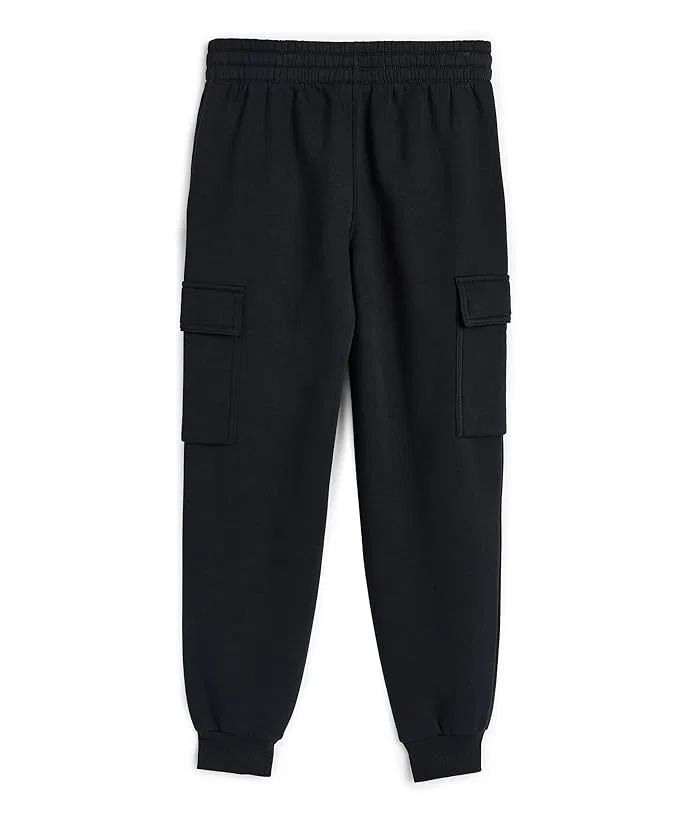 Штаны Nike Kids NSW Club Fleece Cargo, Black/Black/White — фото 2