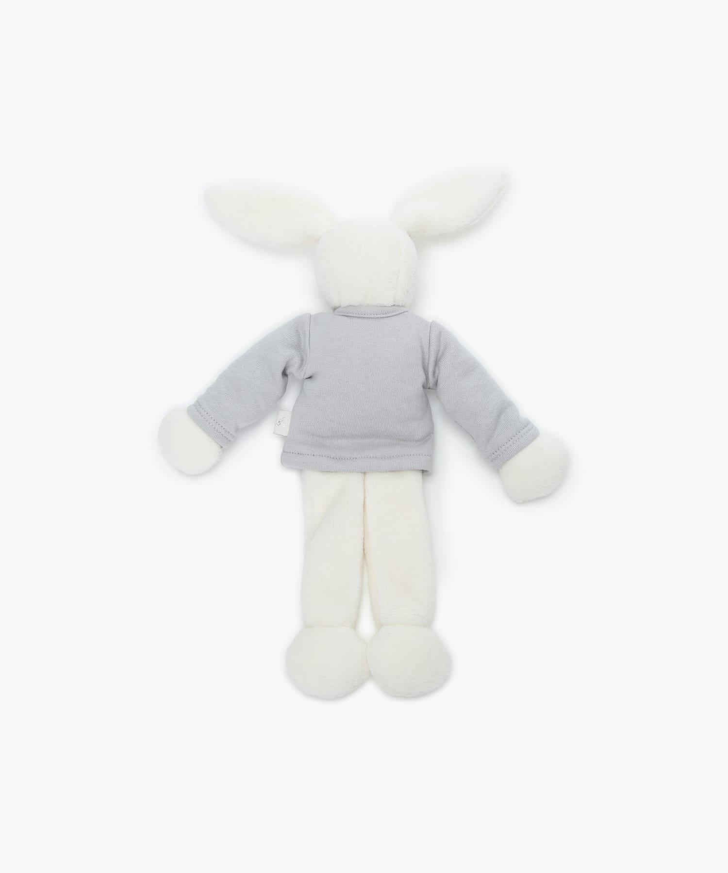 Мягкая игрушка-кролик в кардигане для малыша Agnes b. ENFANT, Gray — фото 2
