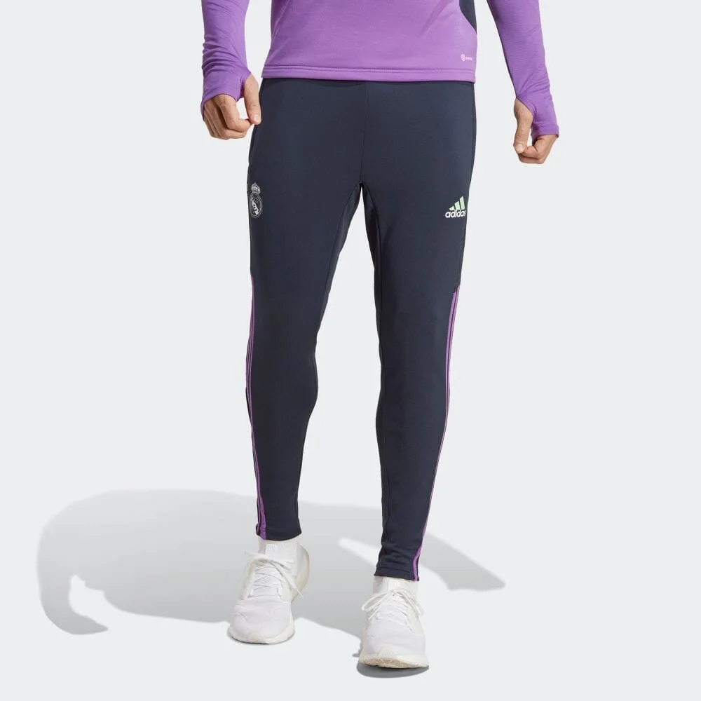 Вязаные спортивные штаны international version мужские ночной морской Adidas, Night Marine — фото 4