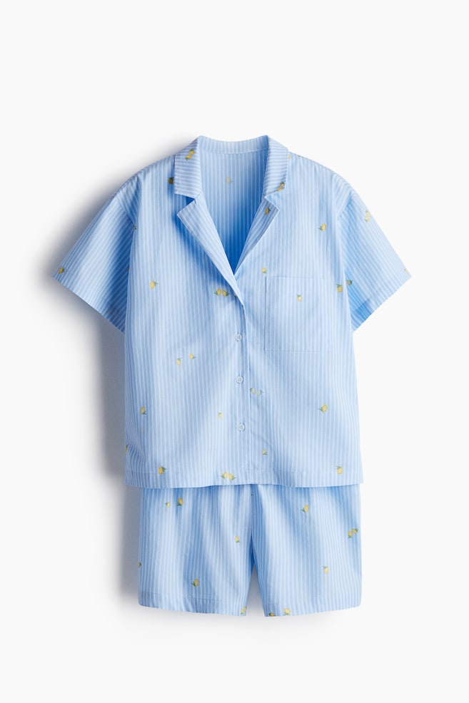 

Пижама с топом и шортами H&M, мультиколор