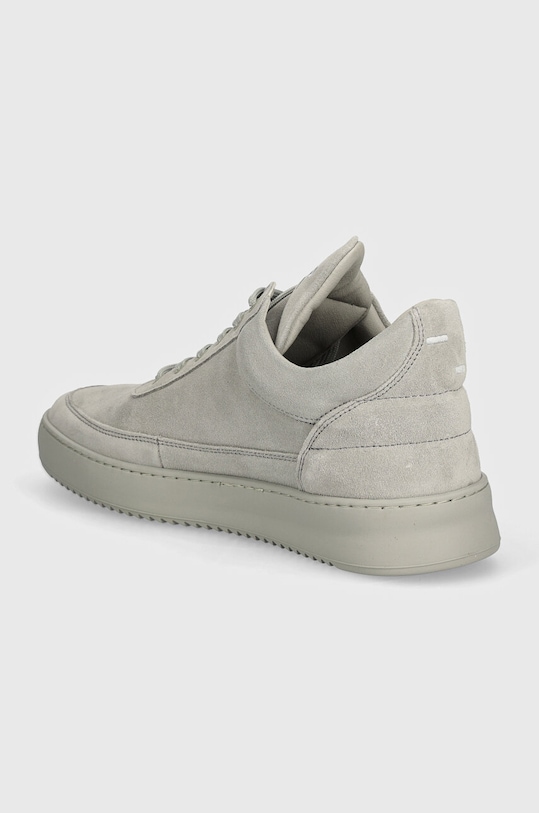 Замшевые кроссовки Low Top Suede All Grey Filling Pieces, серый — фото 3