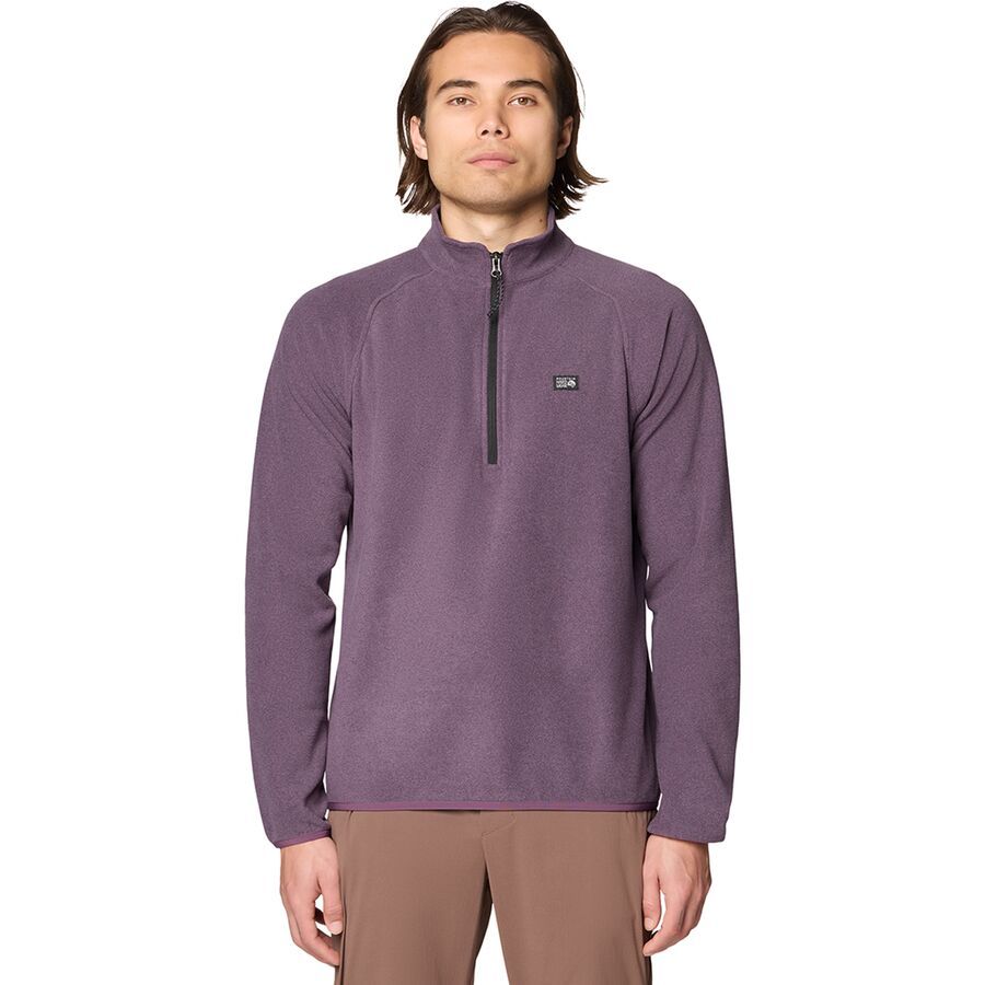 

Мужская толстовка Microchill с застежкой-молнией на четверть длины Mountain Hardwear Mountain Hardwear, Dusty Purple Heather