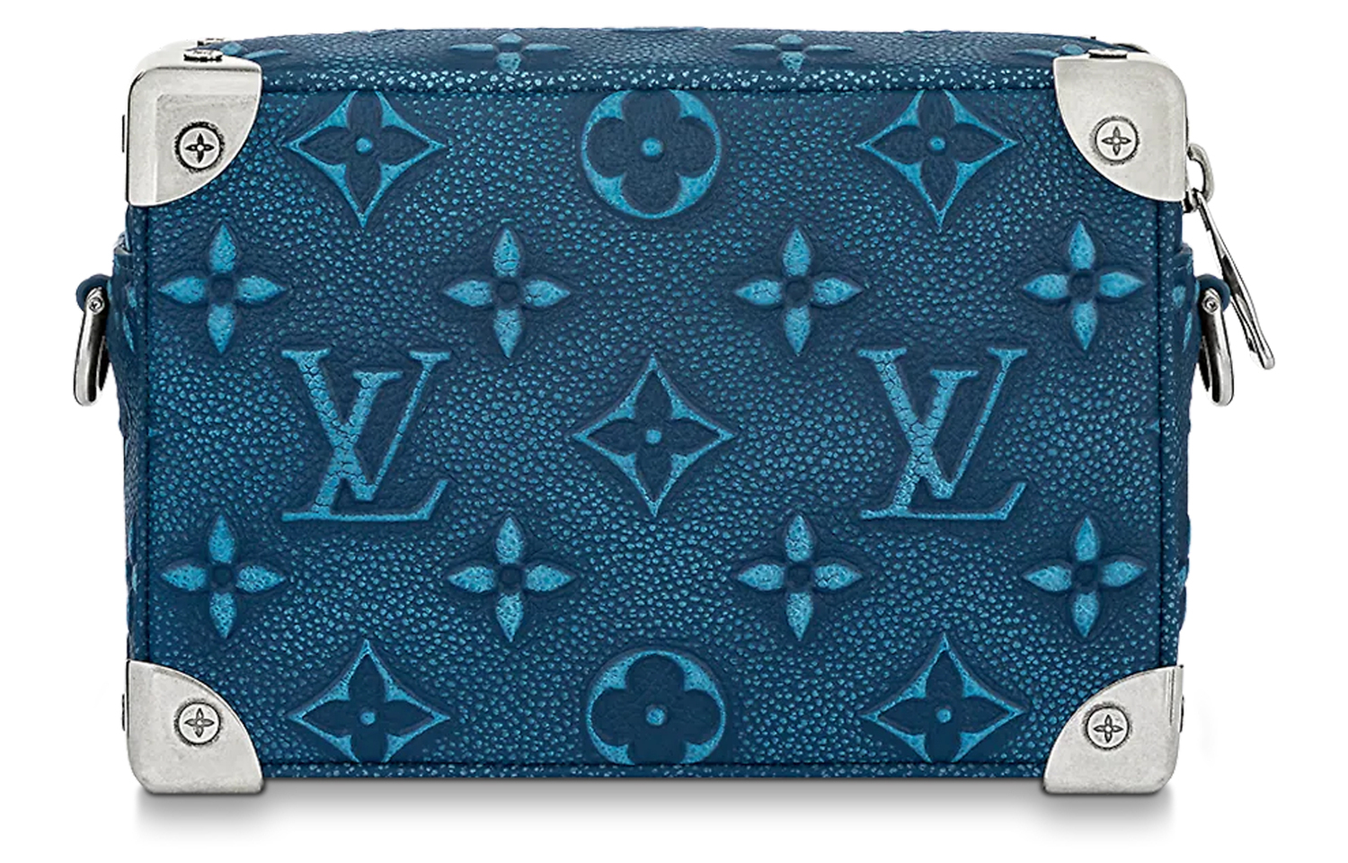 Сумка через плечо Миниатюрная мужская синяя LOUIS VUITTON — фото 2