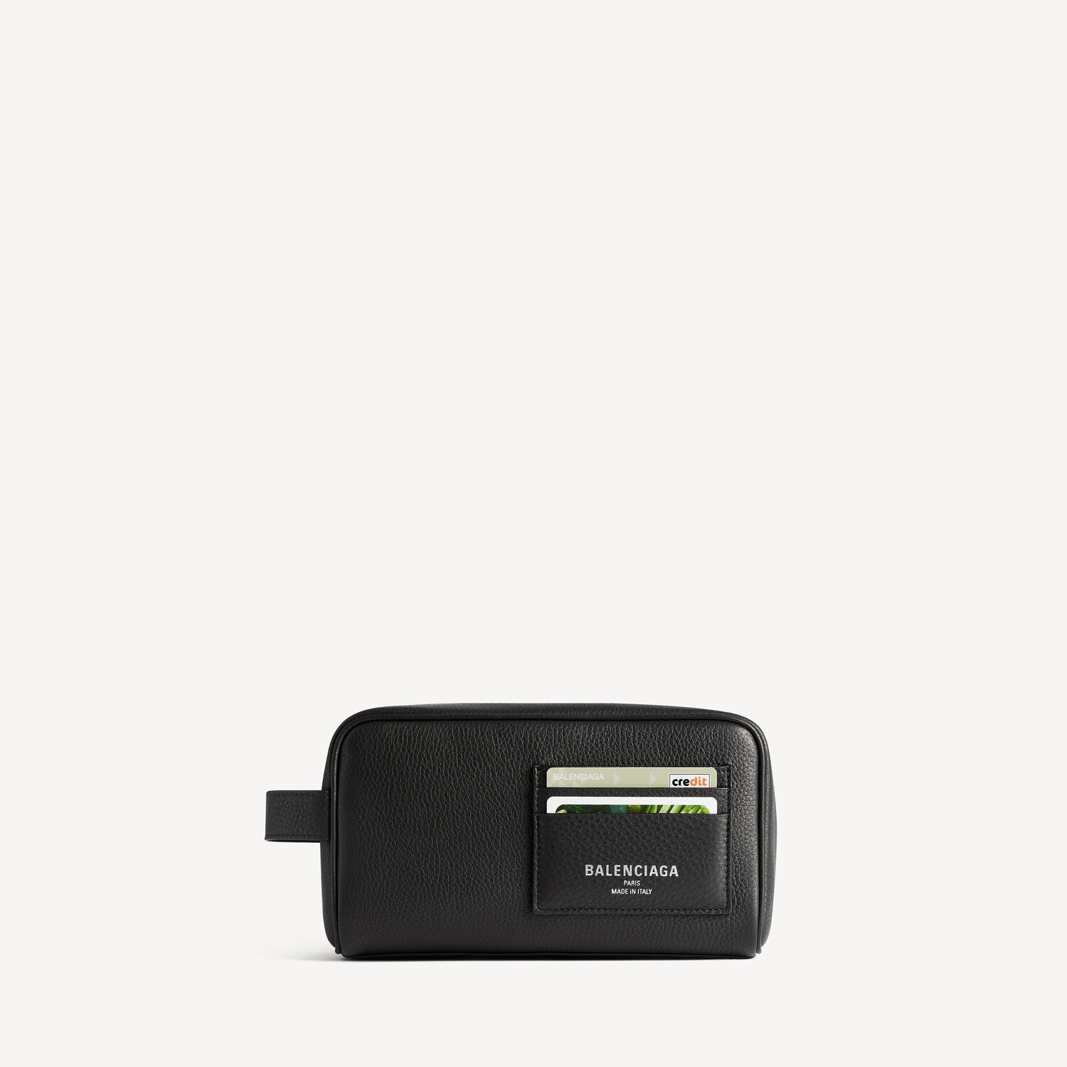 

Мужская косметичка credit в черном цвете BALENCIAGA, черный