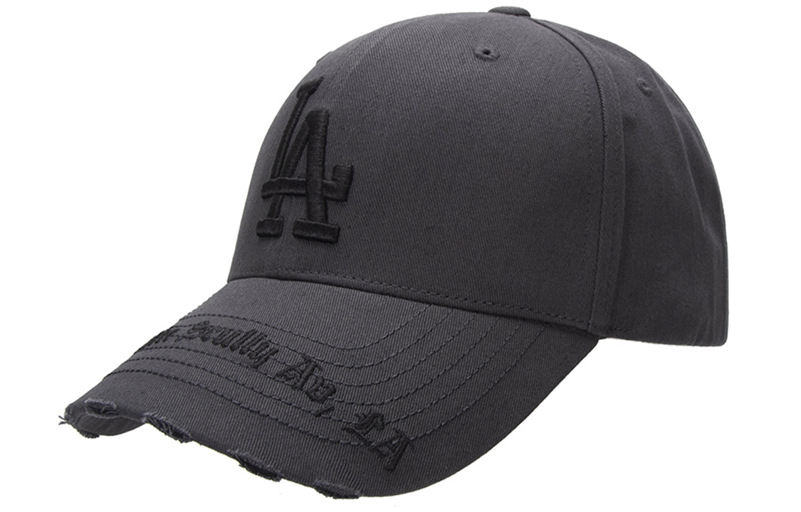 

Хлопковая бейсболка унисекс серая MLB