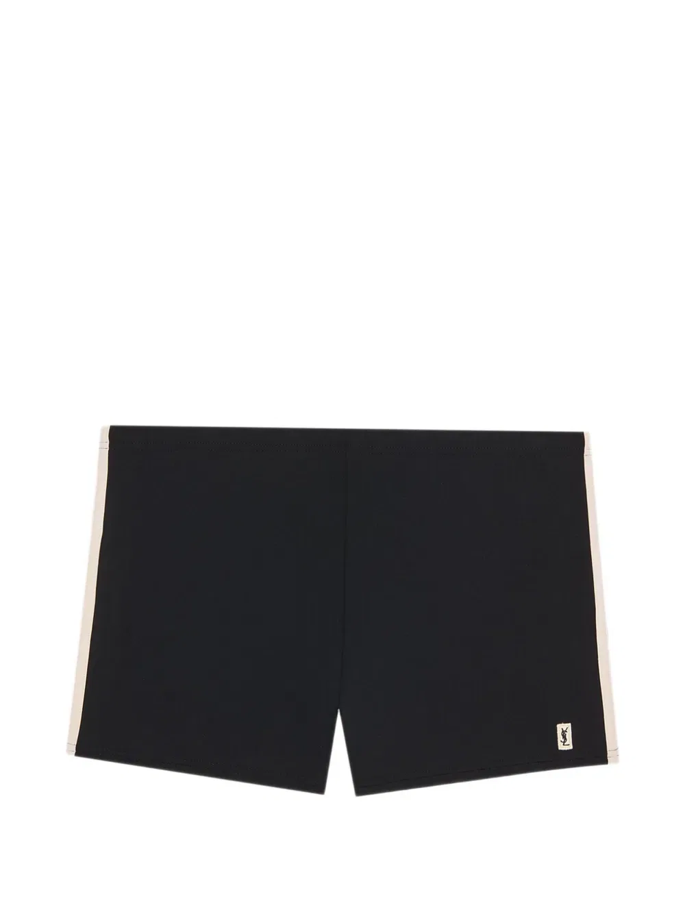 Плавки в полоску Saint Laurent, черный