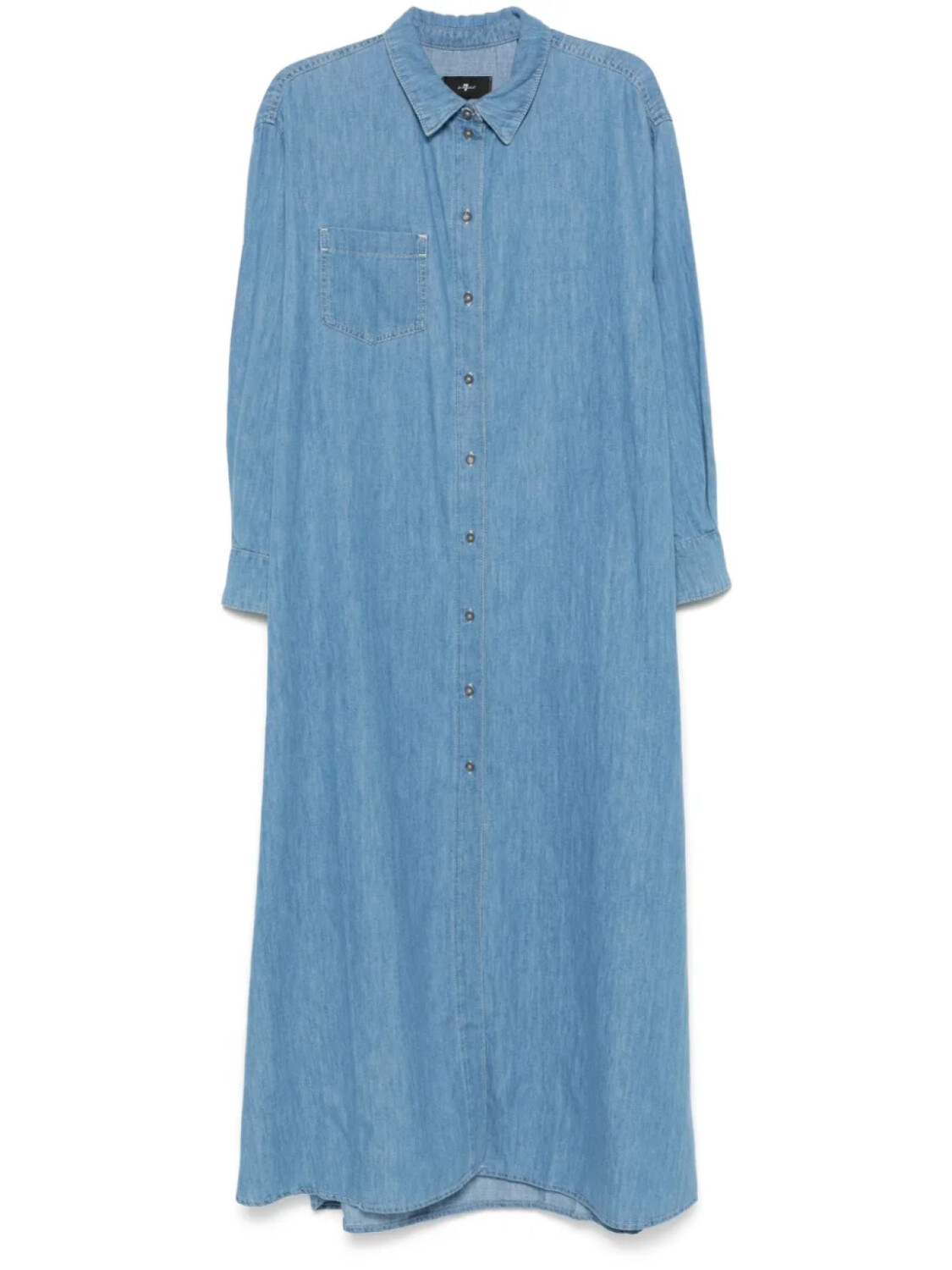 

7 For All Mankind Платье макси Ivy, синий