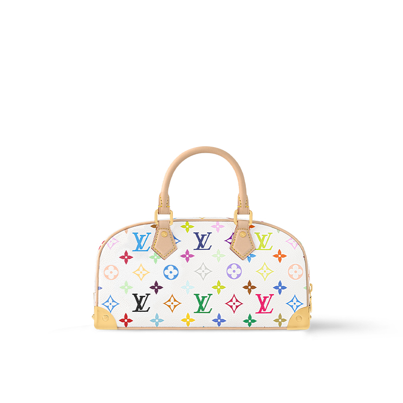 LOUIS VUITTON Сумка Takashi Murakami East West белая разноцветная — фото 3