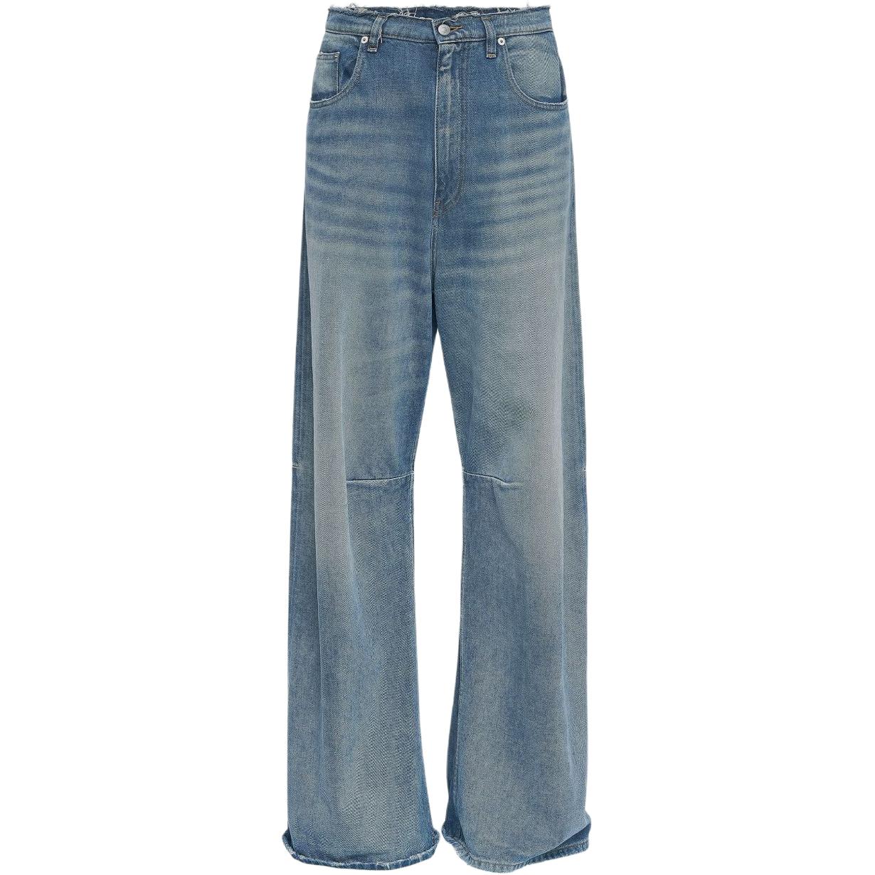 

Рваные джинсы Mm6 Maison Margiela, синий