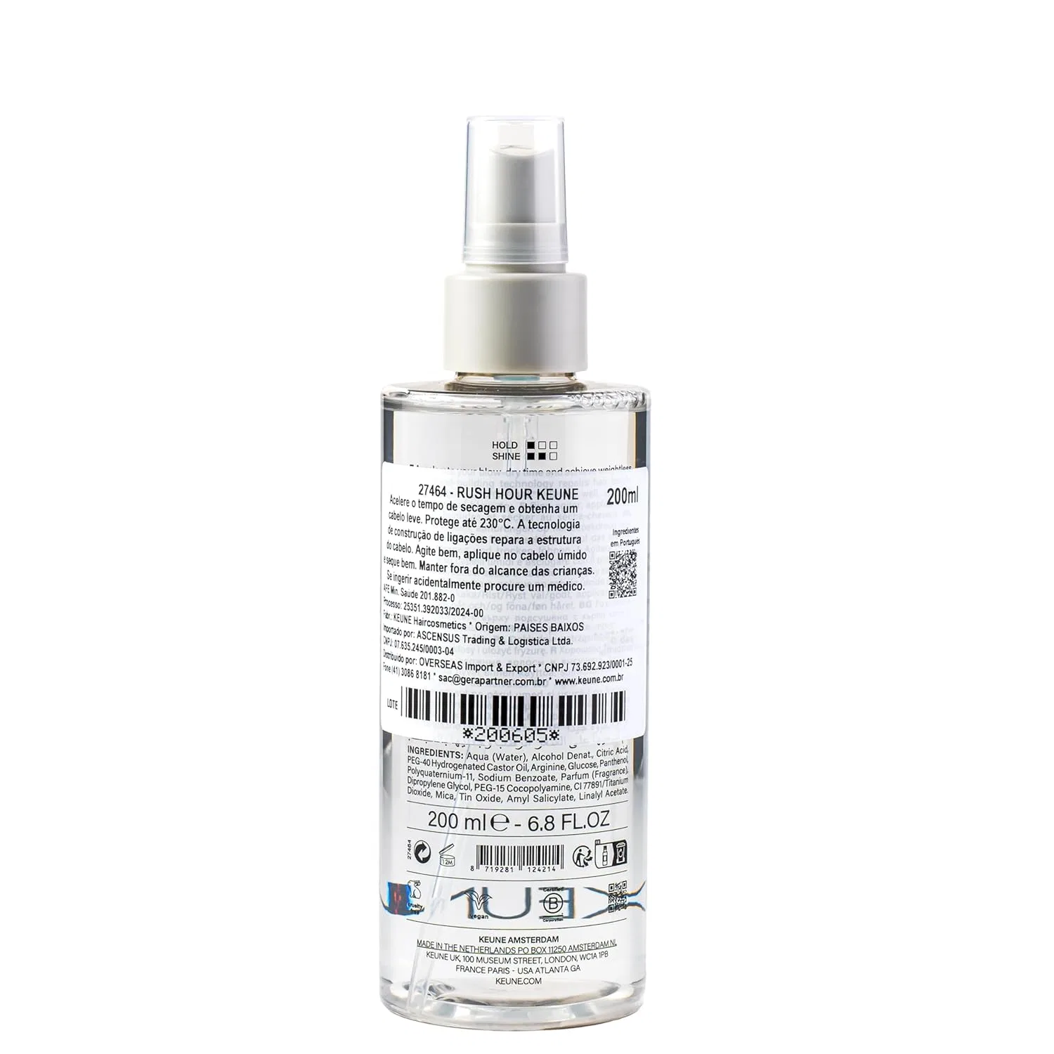 Спрей-акселератор для сушки волос Keune Heat Protect Rush Hour Blowdry Accelerator Keune — фото 2