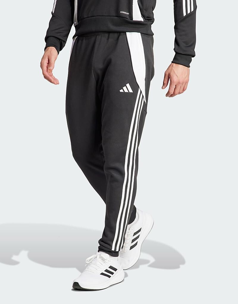 

adidas – Tiro 24 – Черные спортивные штаны