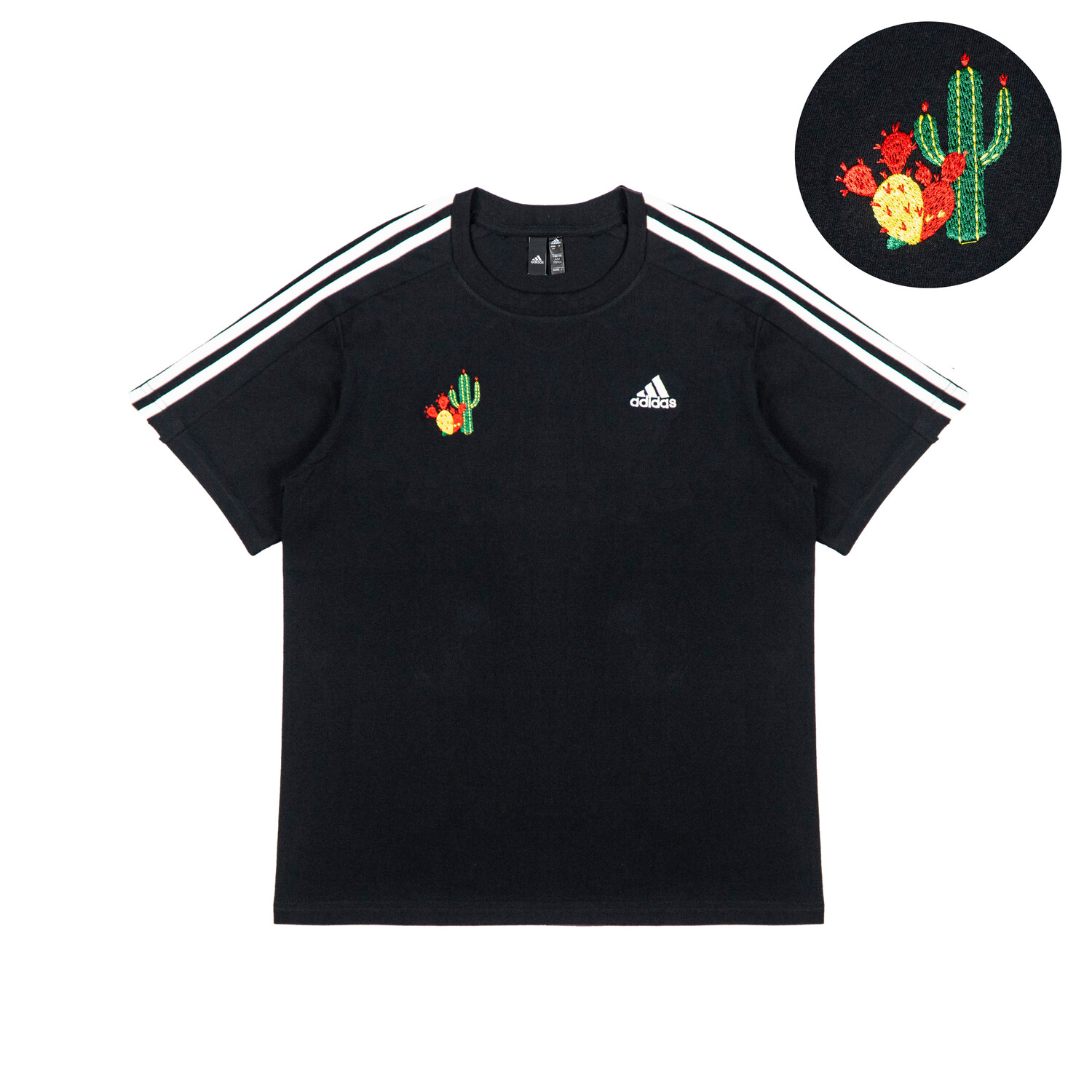 

Футболка унисекс черная Adidas, черный