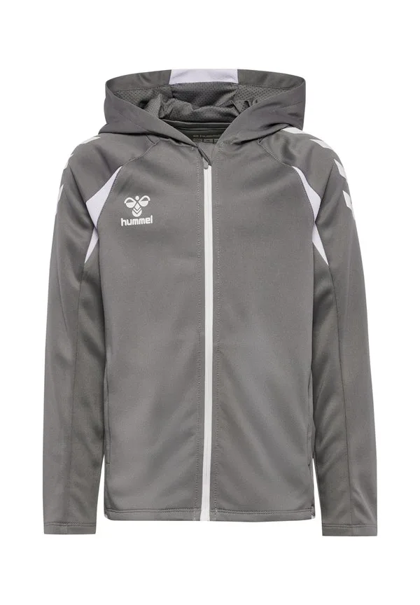 2.0 худи на молнии Hummel, Steel Gray White