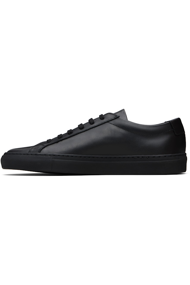 Оригинальные низкие кроссовки Achilles Common Projects, черный — фото 3