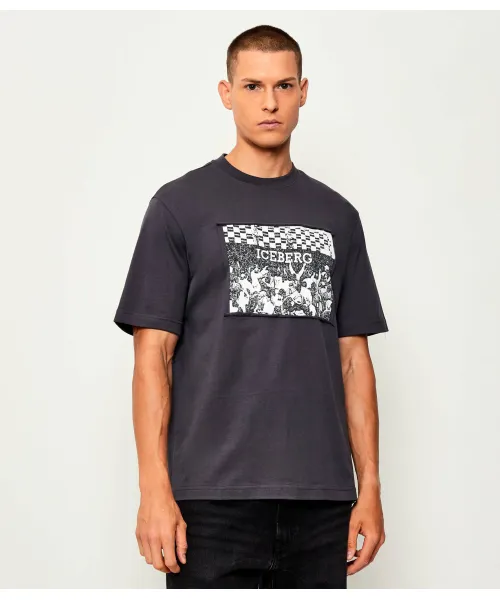 

Футболка Regular fit Iceberg, серый