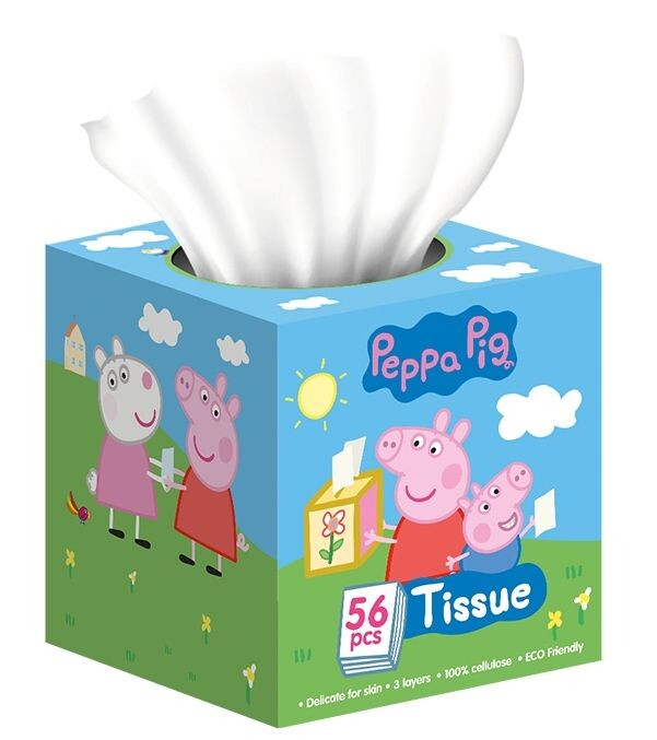 

Носовые платки Świnka Peppa, 56 шт