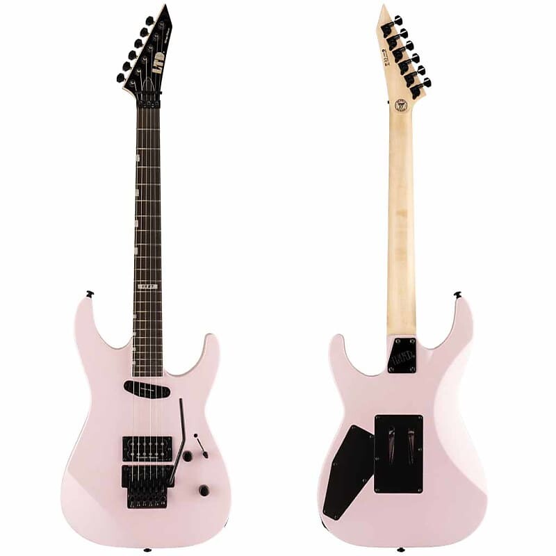 

Электрогитара ESP LTD Mirage Deluxe '87 Series Electric Guitar - Pearl Pink