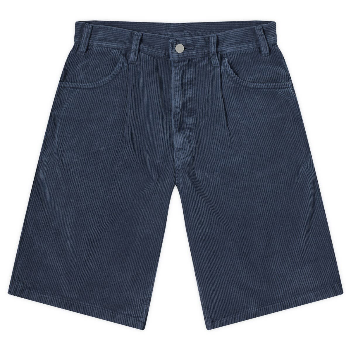

Шорты Thisisneverthat Overdyed Corduroy Short, темно-синий