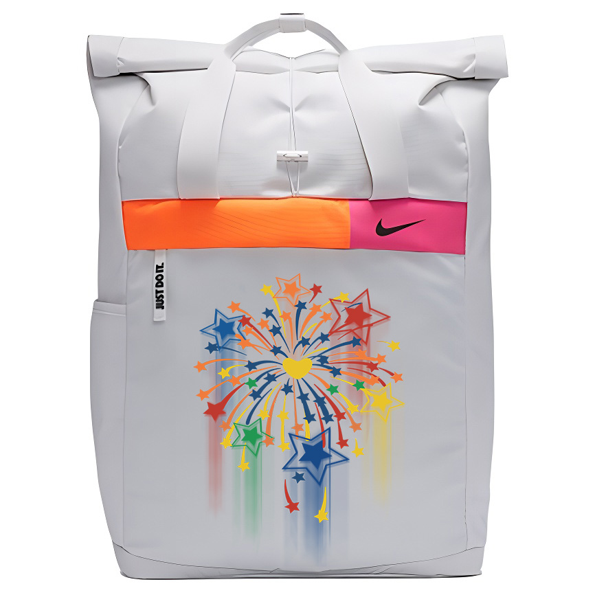 

Nike Тканевый рюкзак с принтом унисекс белый, Firework Five-Pointed Star