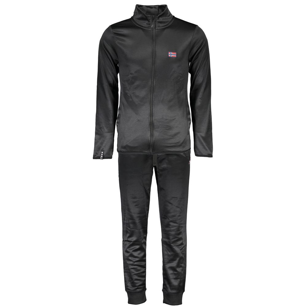 

Черный мужской свитер из полиэстера Geographical Norway