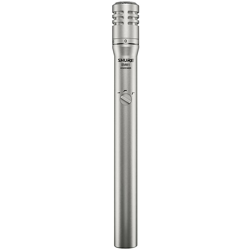 

Конденсаторный микрофон Shure SM81 Small Diaphragm Cardioid Condenser Microphone