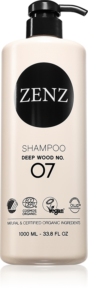 

Увлажняющий шампунь Deep Wood No. 07 Zenz Organic, 1000 мл