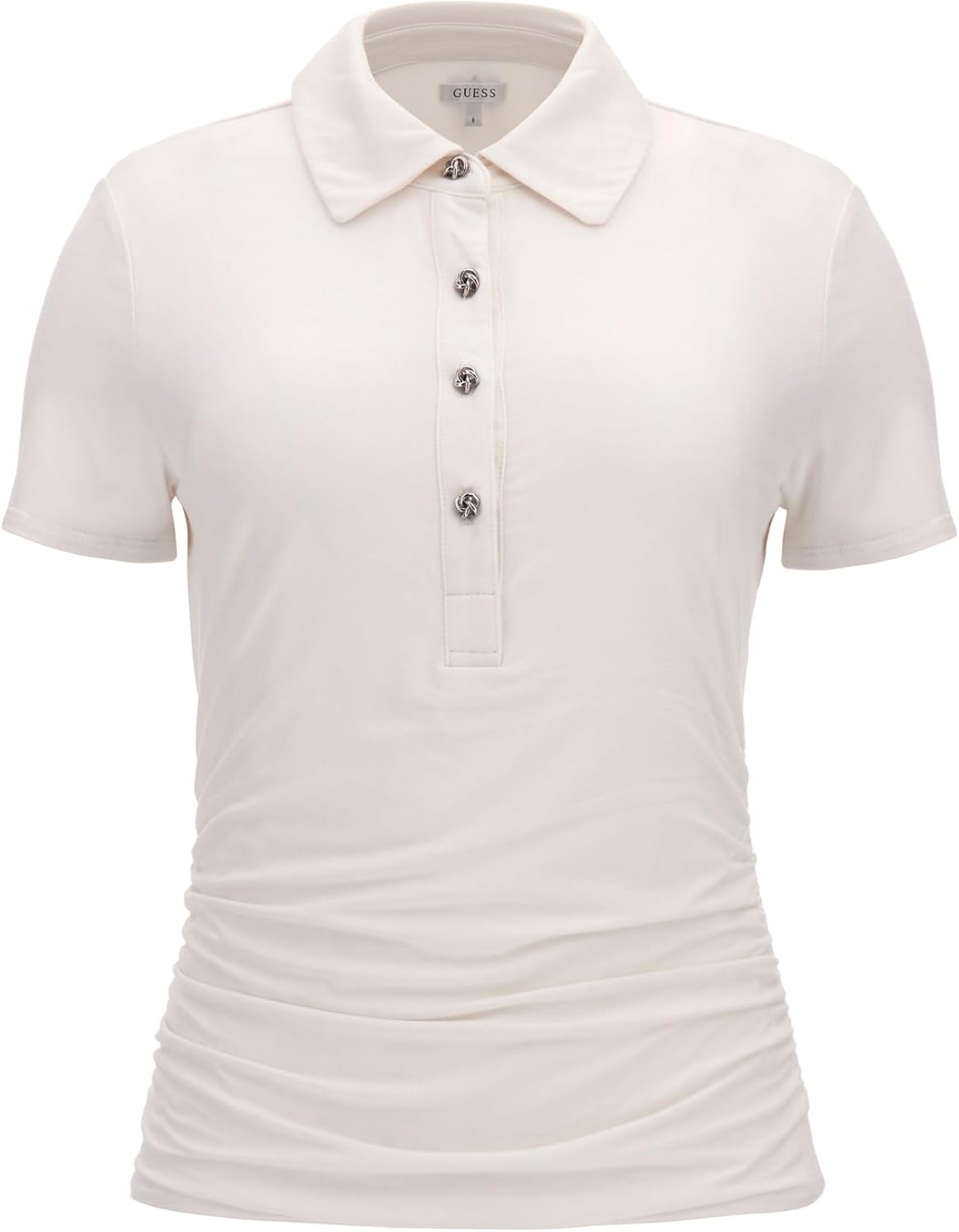 

GUESS Женский экологичный укороченный блейзер Andree, Blackened Blue