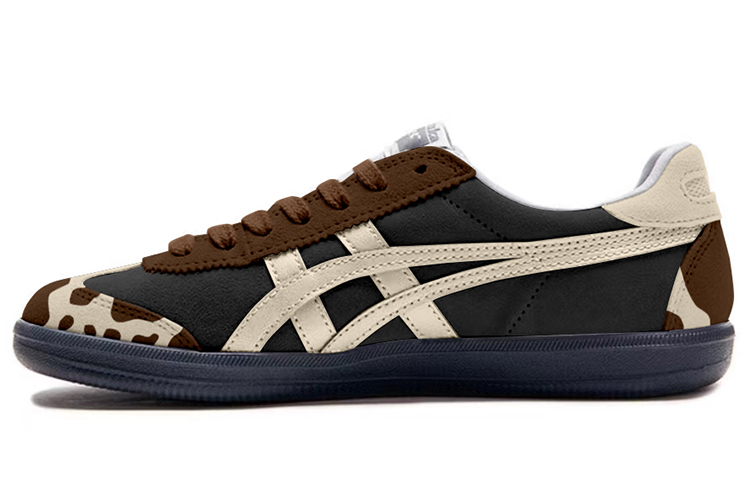 

Кроссовки Onitsuka Tiger Tokuten Skateboarding Shoes Unisex Low-top Brown, цвет Off White