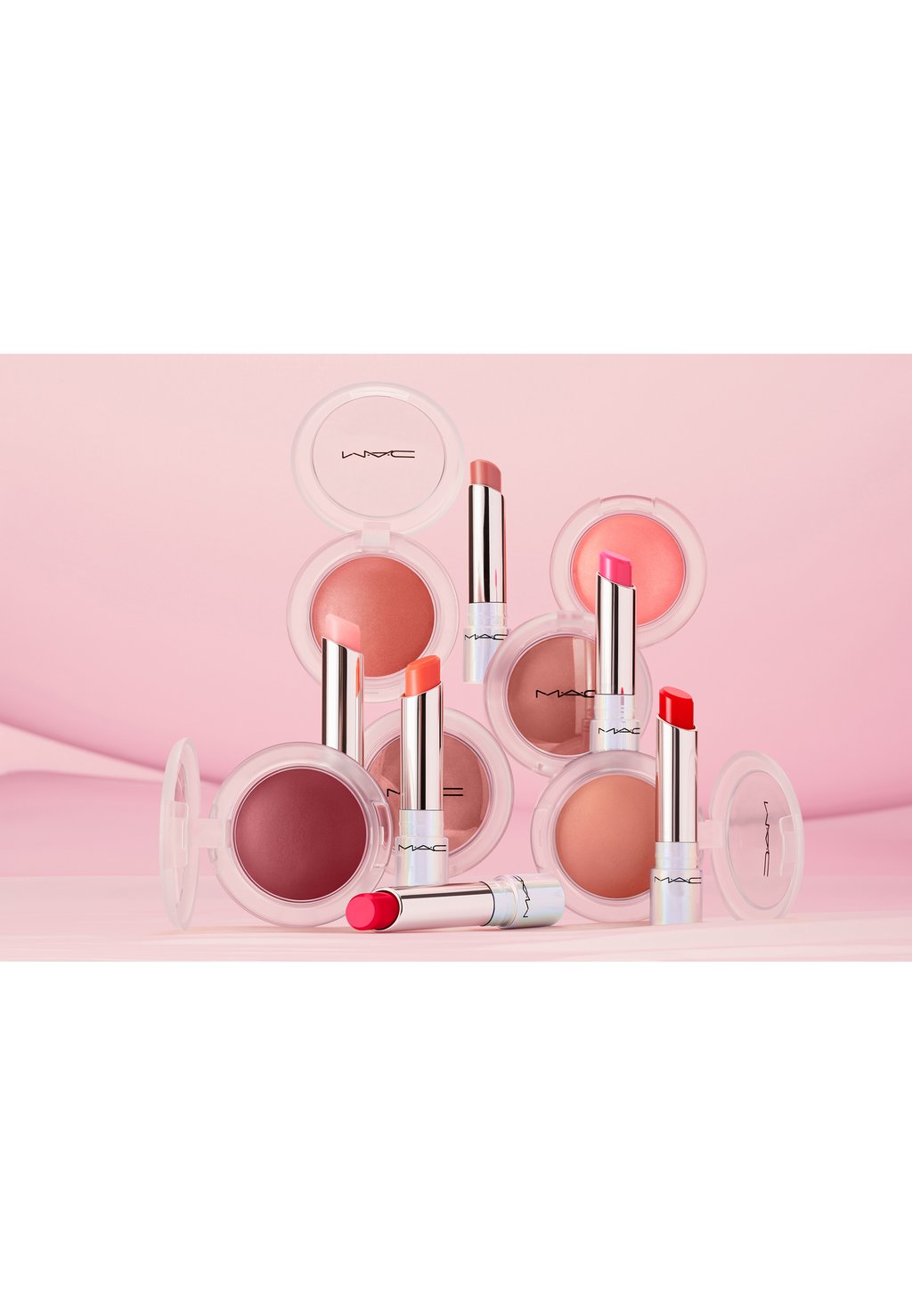 

Бальзам для губ GLOW PLAY LIP BALM MAC, крапчатый светло-красный