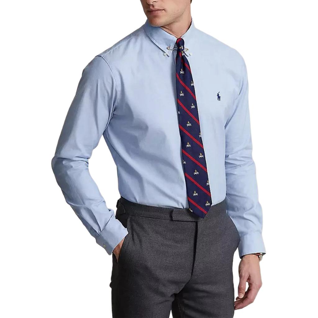 

Футболка поло мужская синяя Polo Ralph Lauren