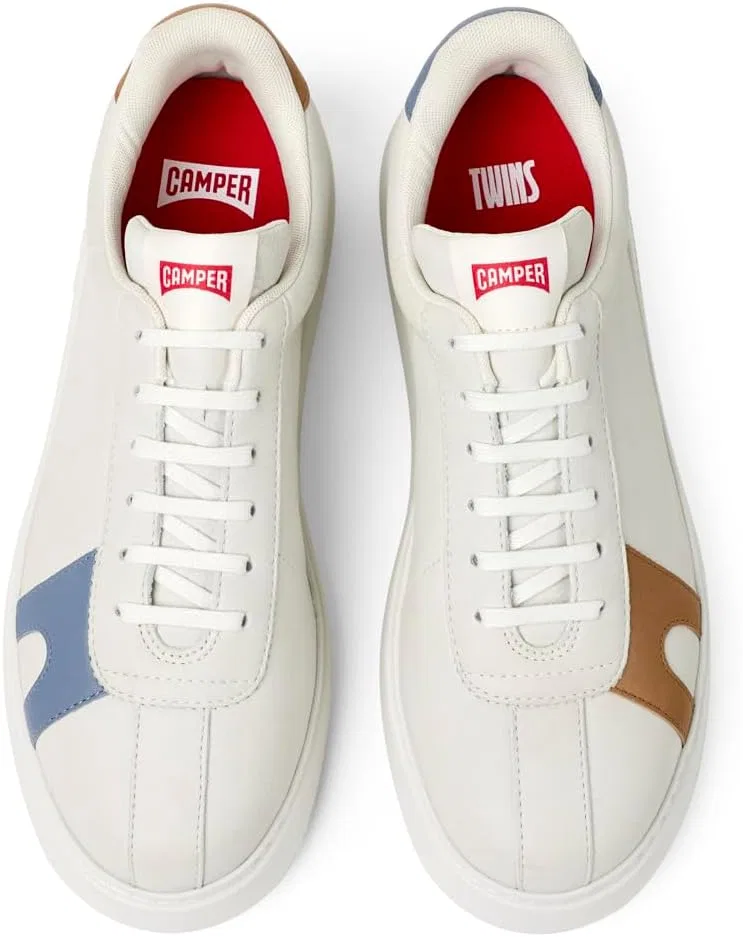 Мужские кроссовки Camper Men's Runner K21-k100743, White Natural 040 Tws — фото 4
