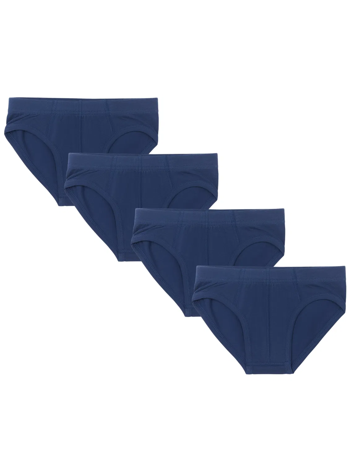 Трусы Albero Natur Bio-Baumwoll-Jungenslip-4er Pack в цвете Marine Blue