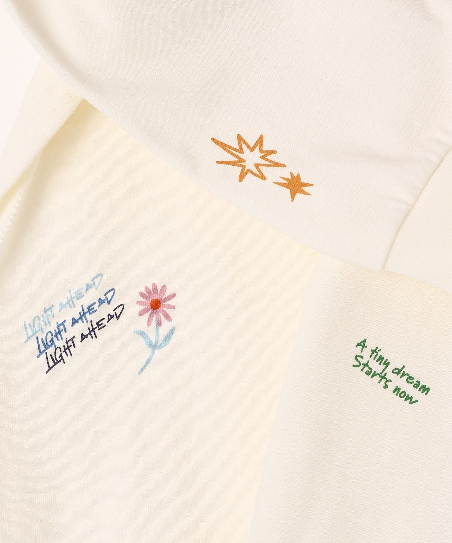 Футболка с длинным рукавом с графическим принтом LEPSIM, Off-white x College Embroidery 05 — фото 2