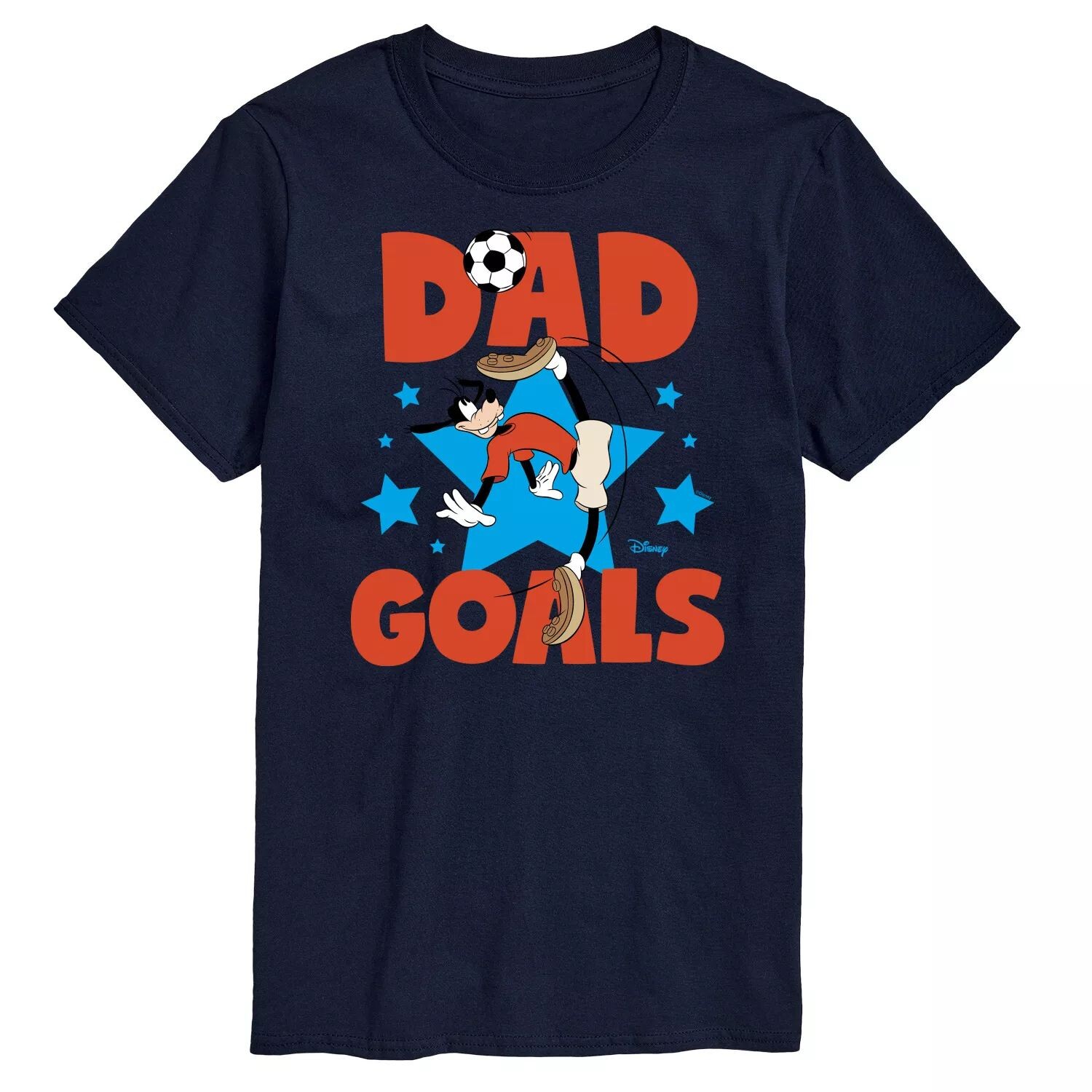 

Футболка Big & Tall Disney Goofy Dad Goals Licensed Character, синий