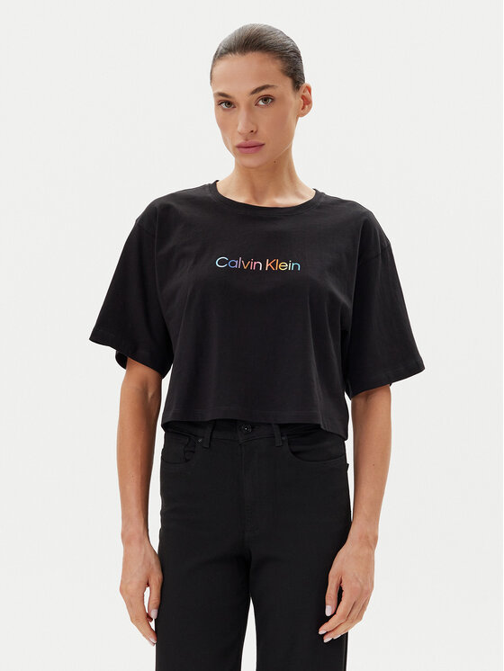 

Футболка свободного кроя LV00QS7470 Calvin Klein Underwear, черный