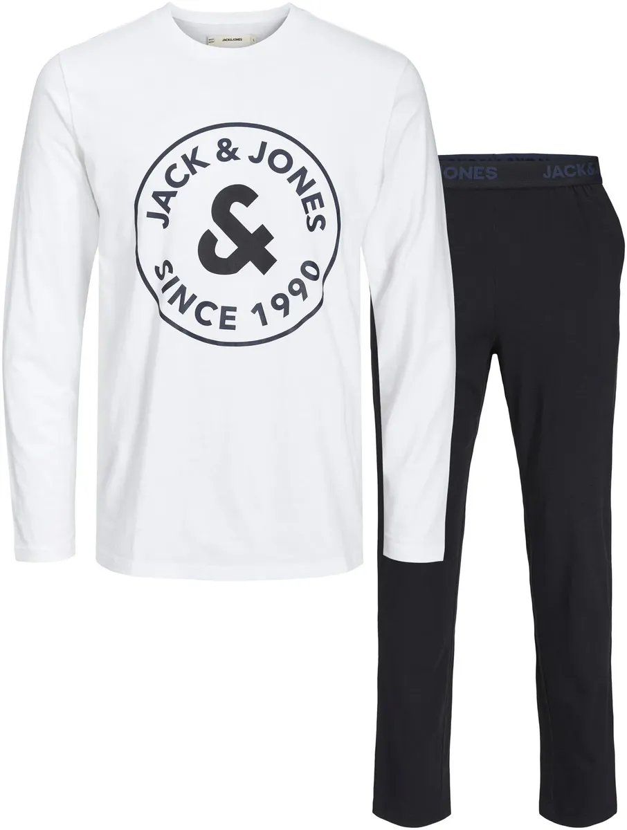 

Рубашка с длинными рукавами Jack & Jones "JACAARON LS AND PANTS SET", белый