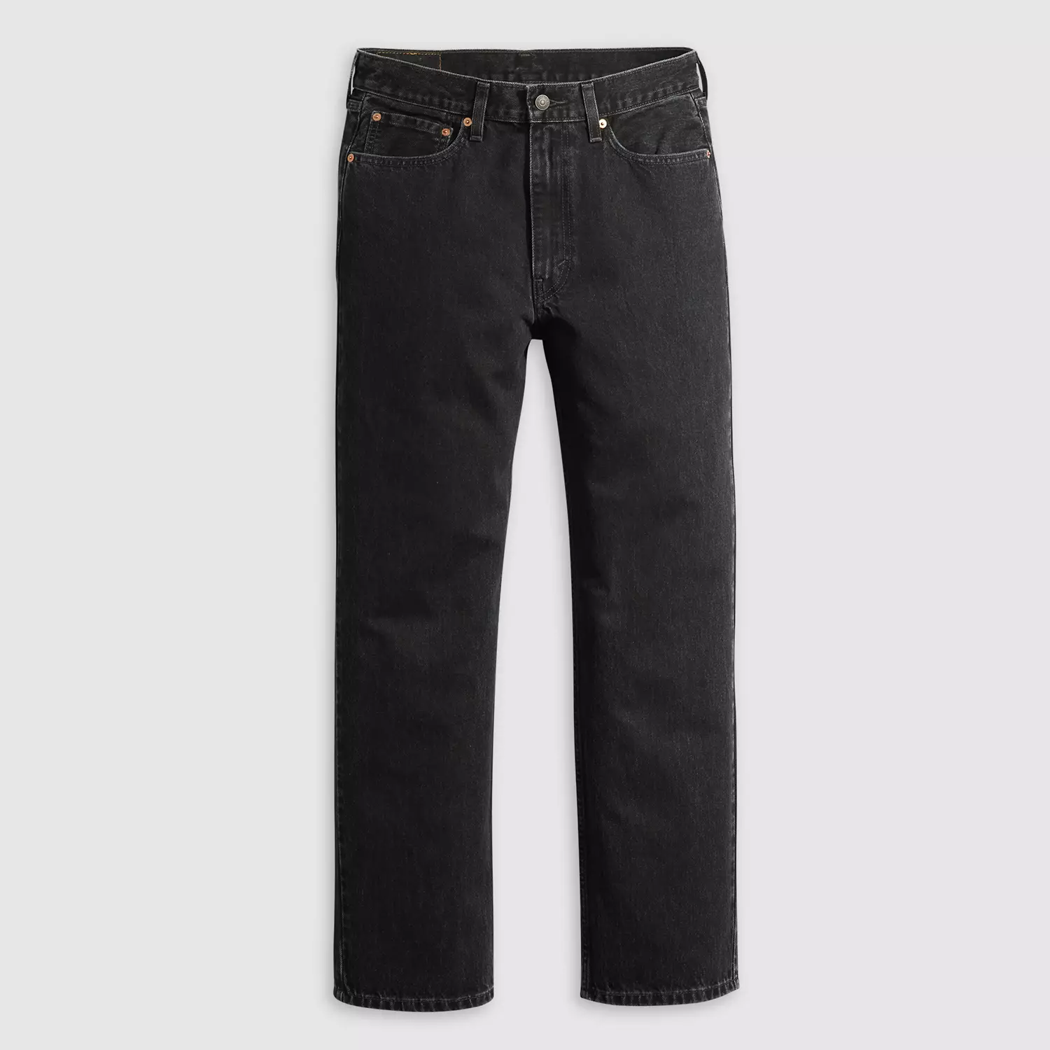 565 Свободные прямые мужские джинсы Levi's, цвет Forget Me Nots - Black — фото 4