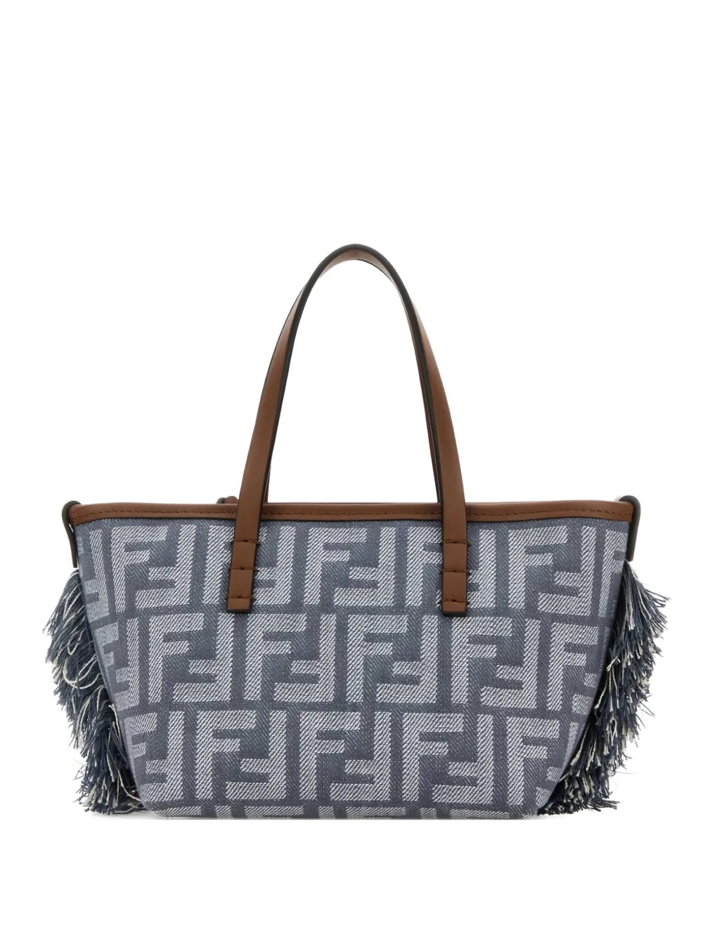 

Сумка-тоут Roll размера мини FENDI, синий