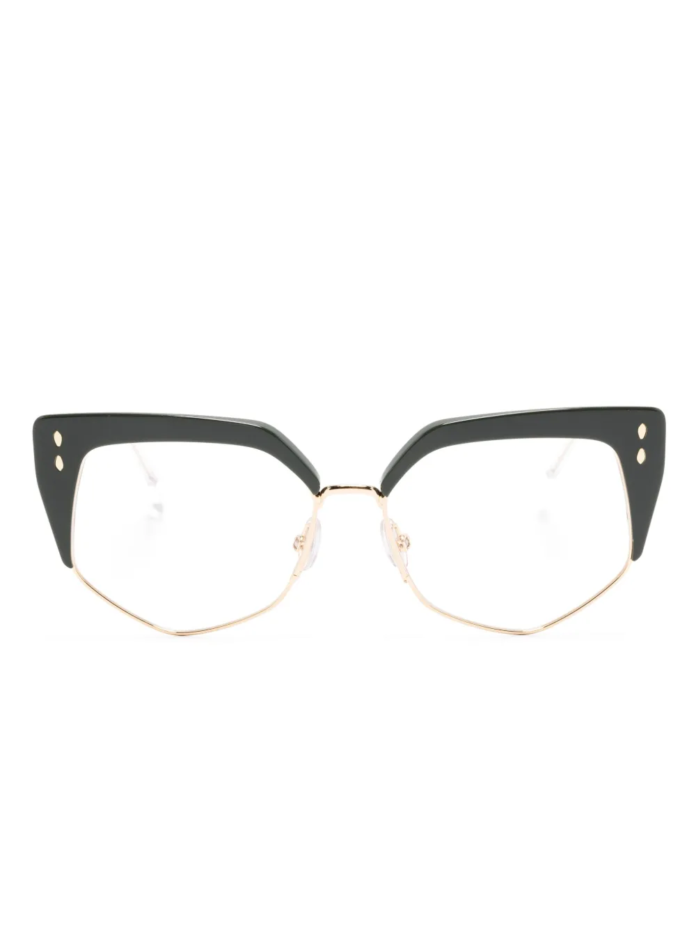 

Очки в оправе 'кошачий глаз' Isabel Marant Eyewear, зеленый
