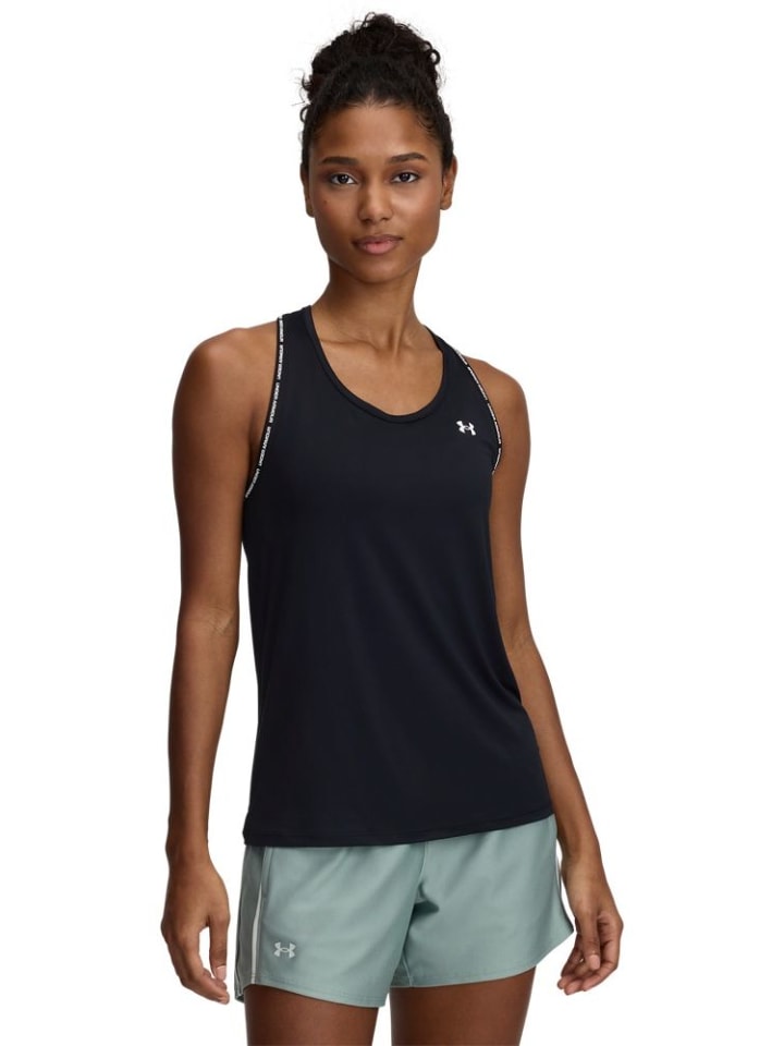 

Under Armour Спортивная футболка «Tech Knockout Tanktop» черного цвета, Черный, Under Armour Спортивная футболка «Tech Knockout Tanktop» черного цвета