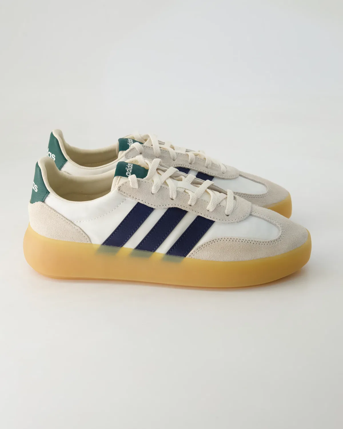 Sneakers Low, кожа и текстиль, Adidas, бежевый — фото 2