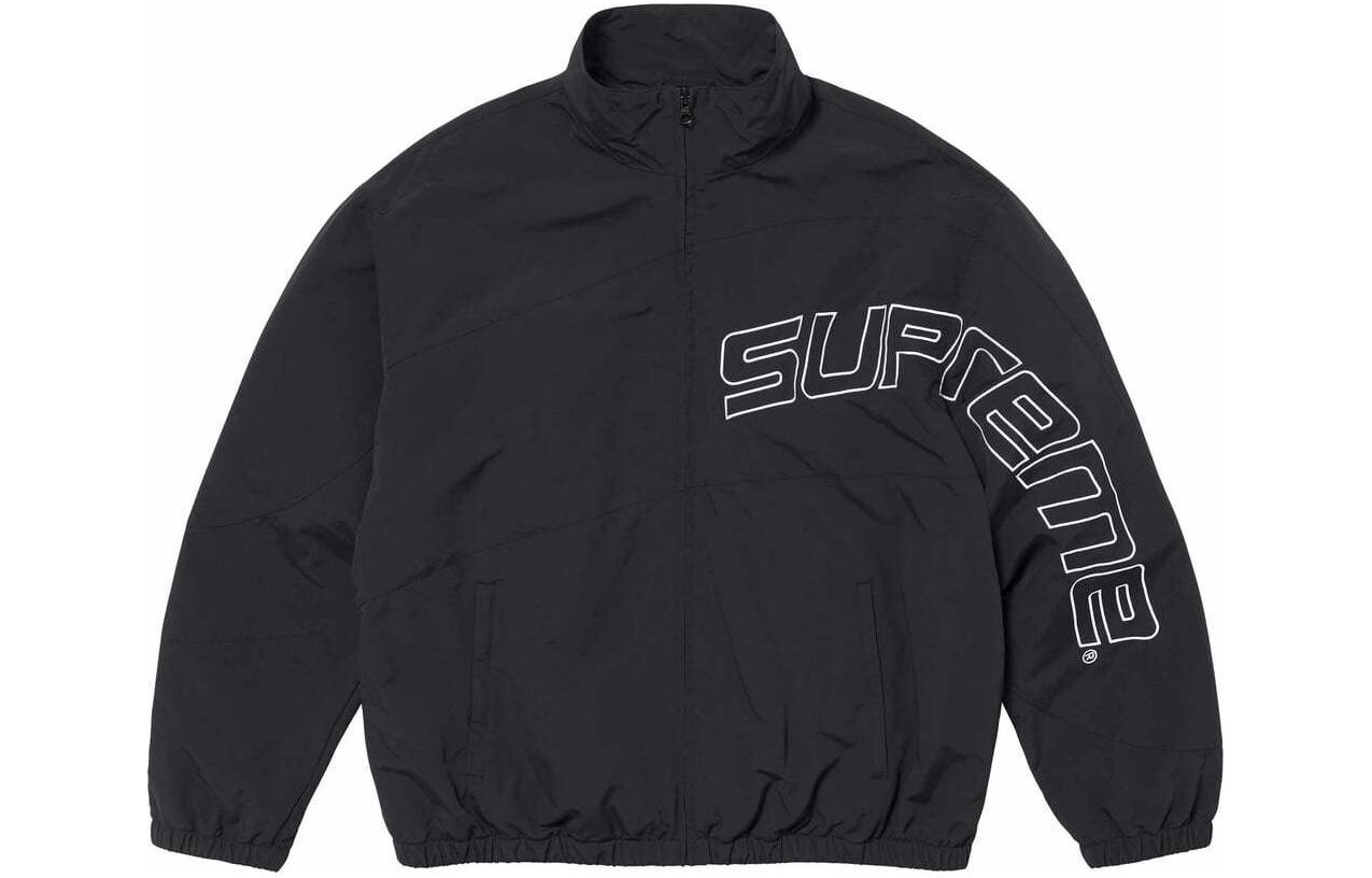 

Куртка Supreme, светло-фиолетовый / белый / черный