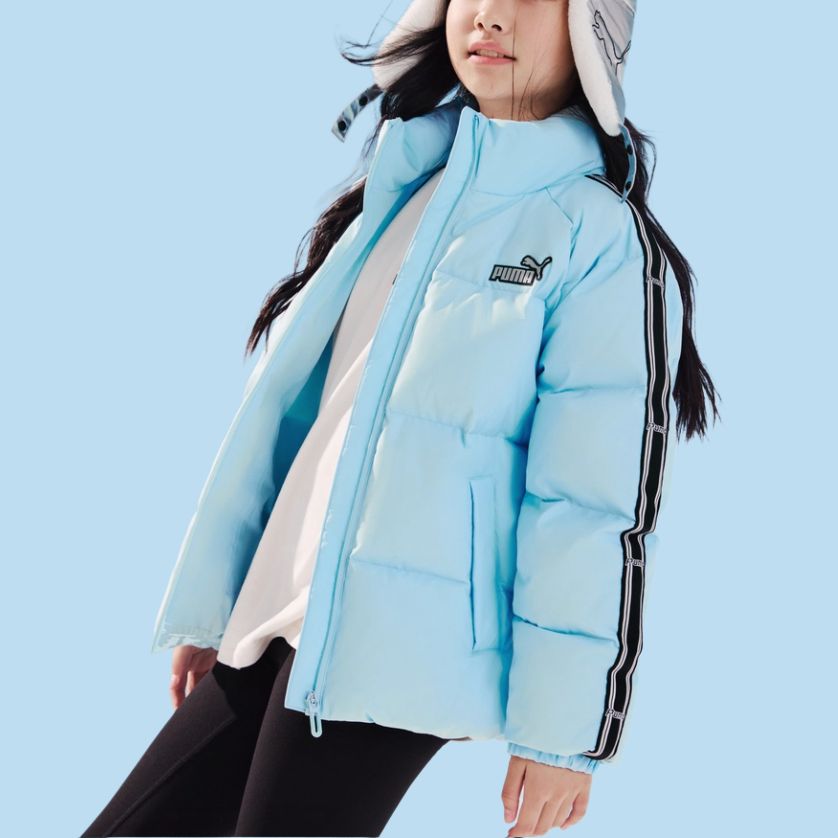 Пуховик Sportstyle Series Kids' PUMA, розовый — фото 4