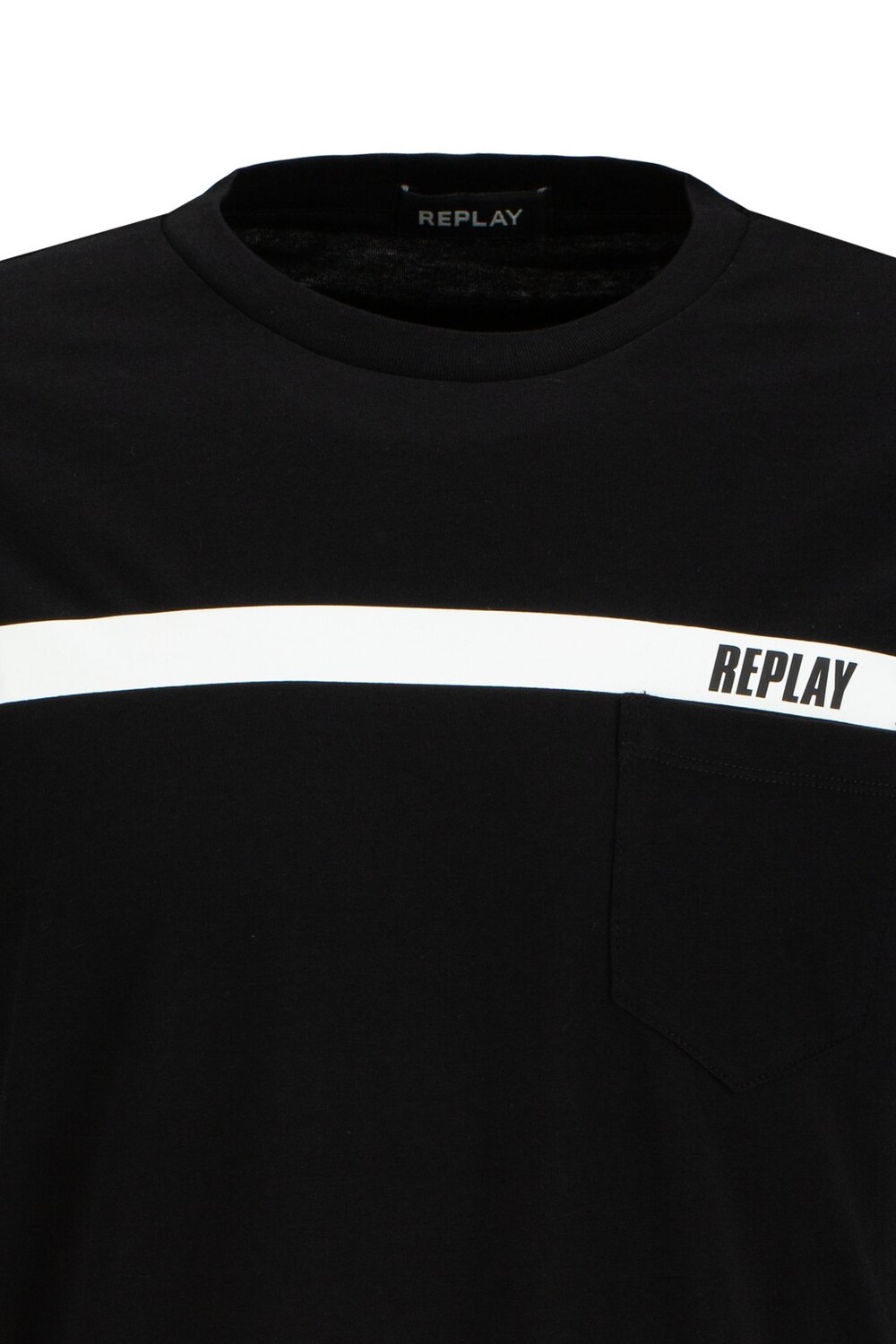 

Футболка с принтом S/S Replay, черный