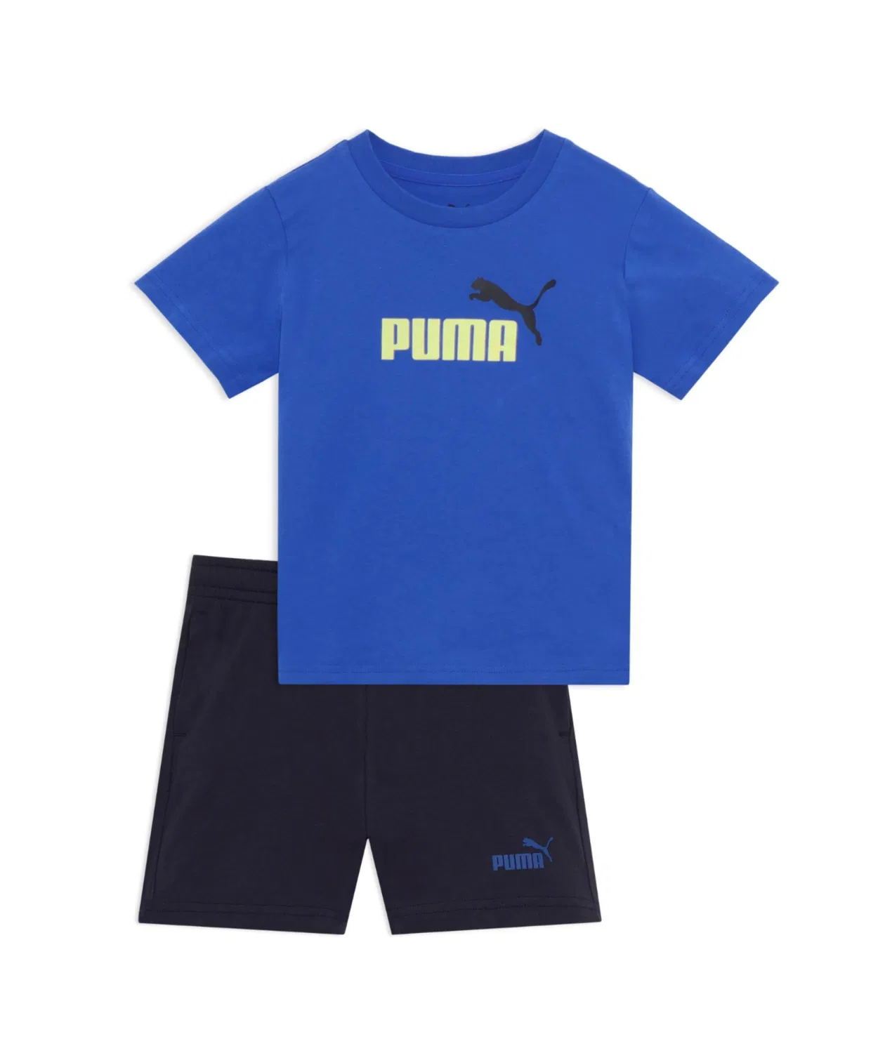 Комплект футболка и шорты PUMA ESS 2 цвета №1, синий