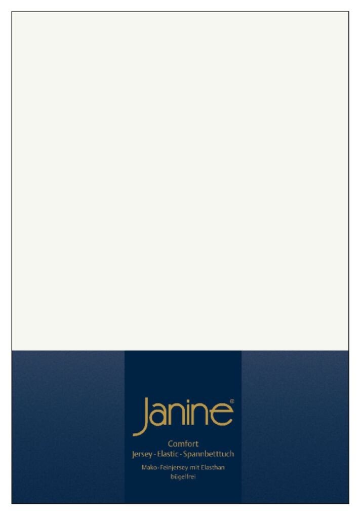 

Простыня Janine ЭЛАСТИК - 200 X 200 экрю Original Janine